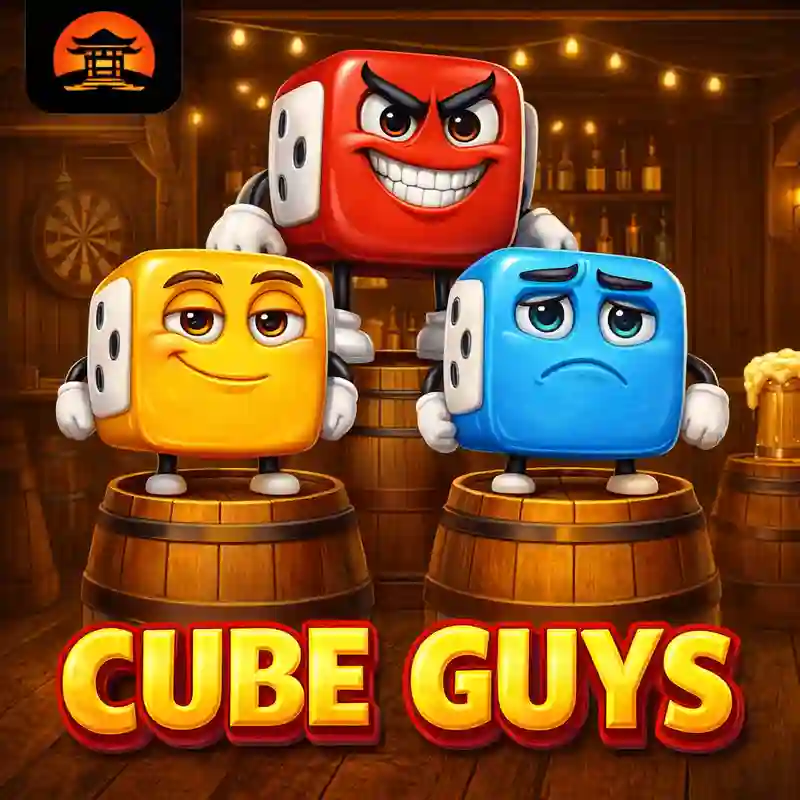Cube Guys slot game sa queen bee casino